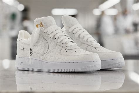 lv nike air force 1 white|air force 1 price.